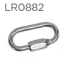 [LR0882] ISC 4mm SS Quick Link sm
